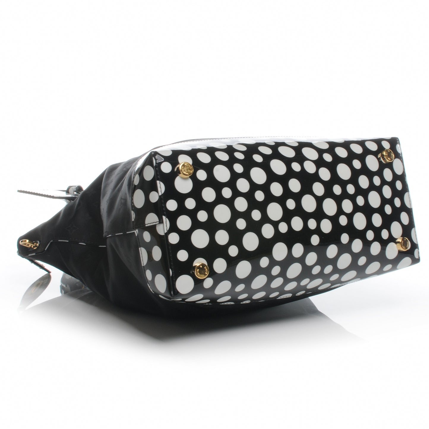 Nylon Kusama Infinity Dots Lockit Vertical MM Black White