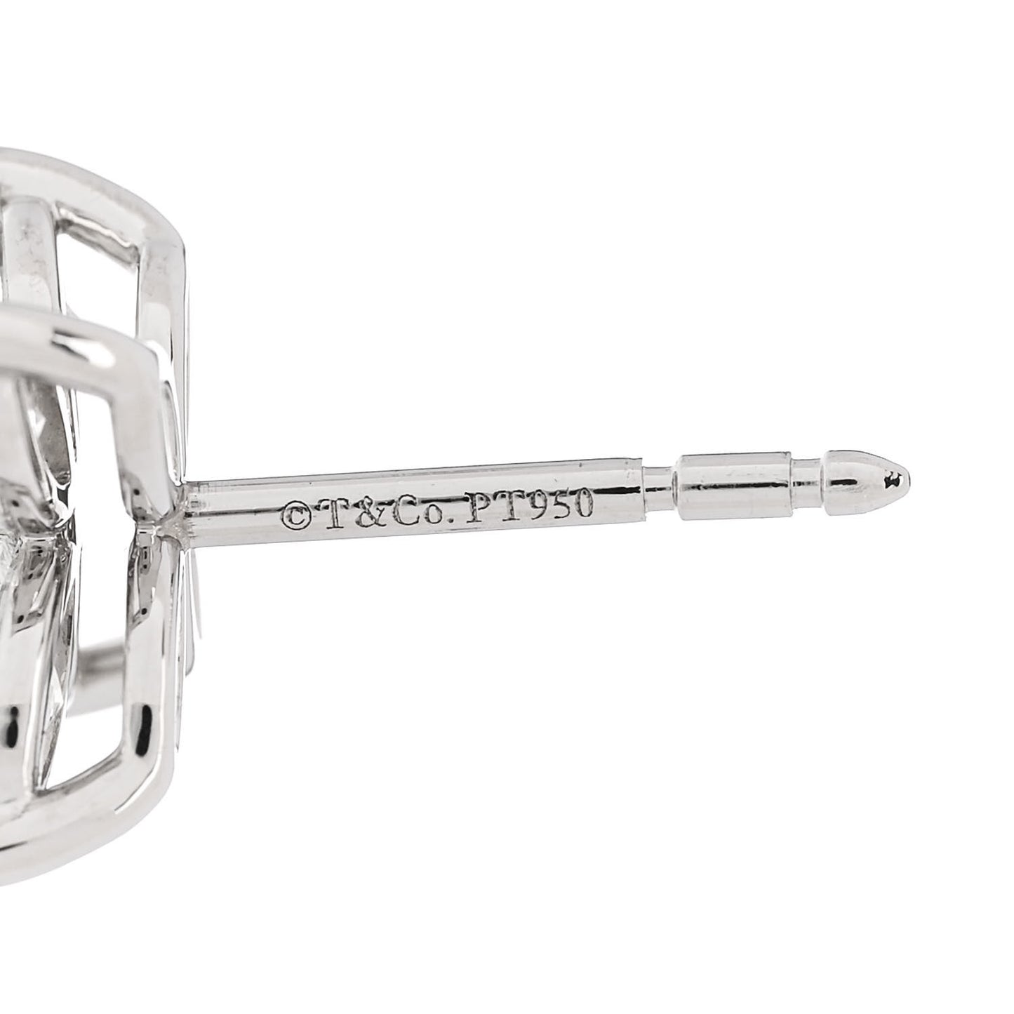 Platinum Diamond Large Victoria Earrings