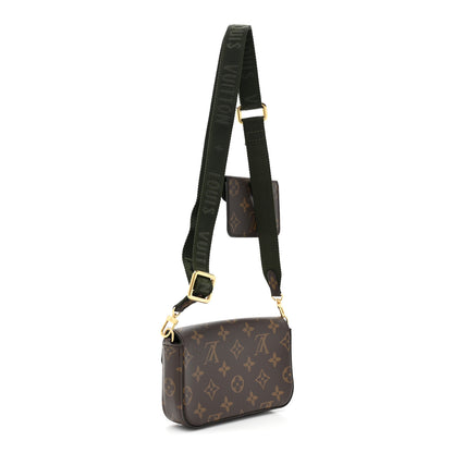 Louis Vuitton Monogram Felicie Strap & Go Kaki 3 of 10