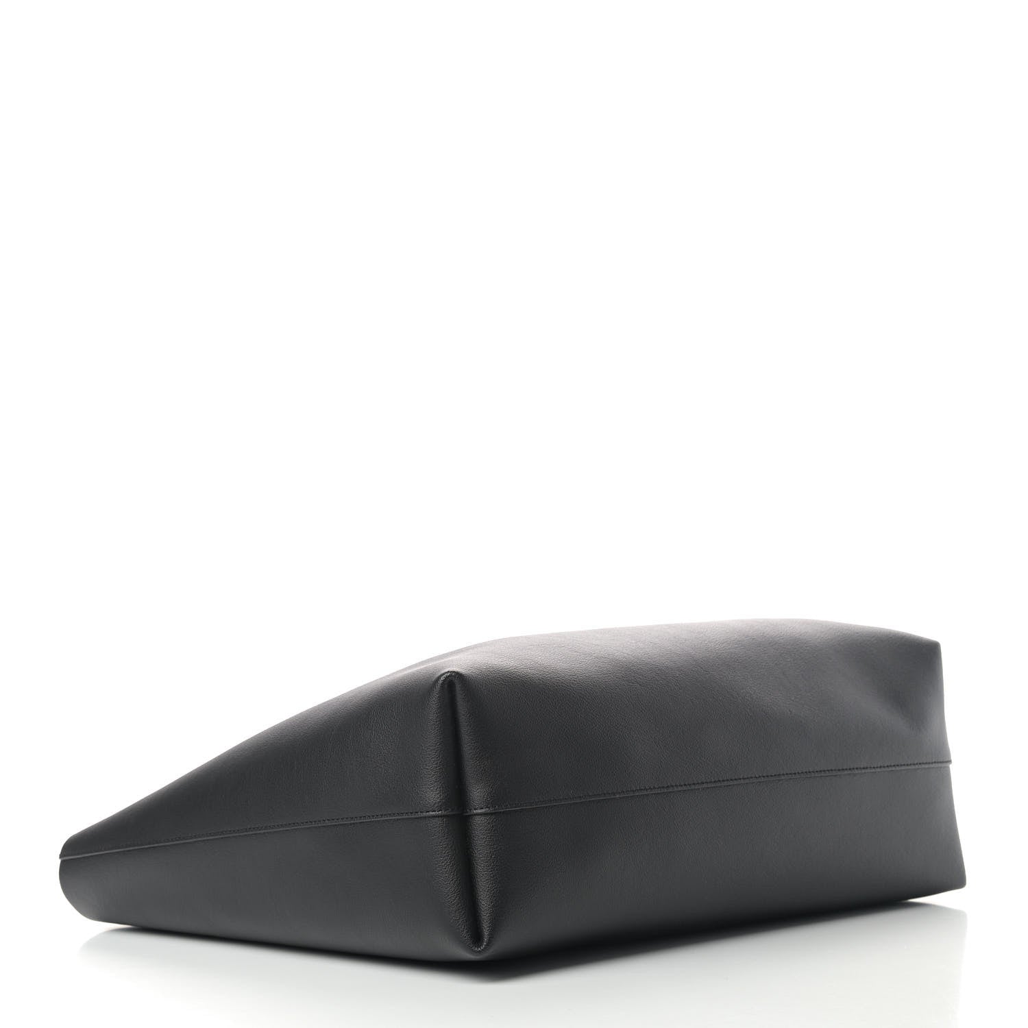 Saint Laurent Calfskin Large Shopping Tote Black 4 of 5