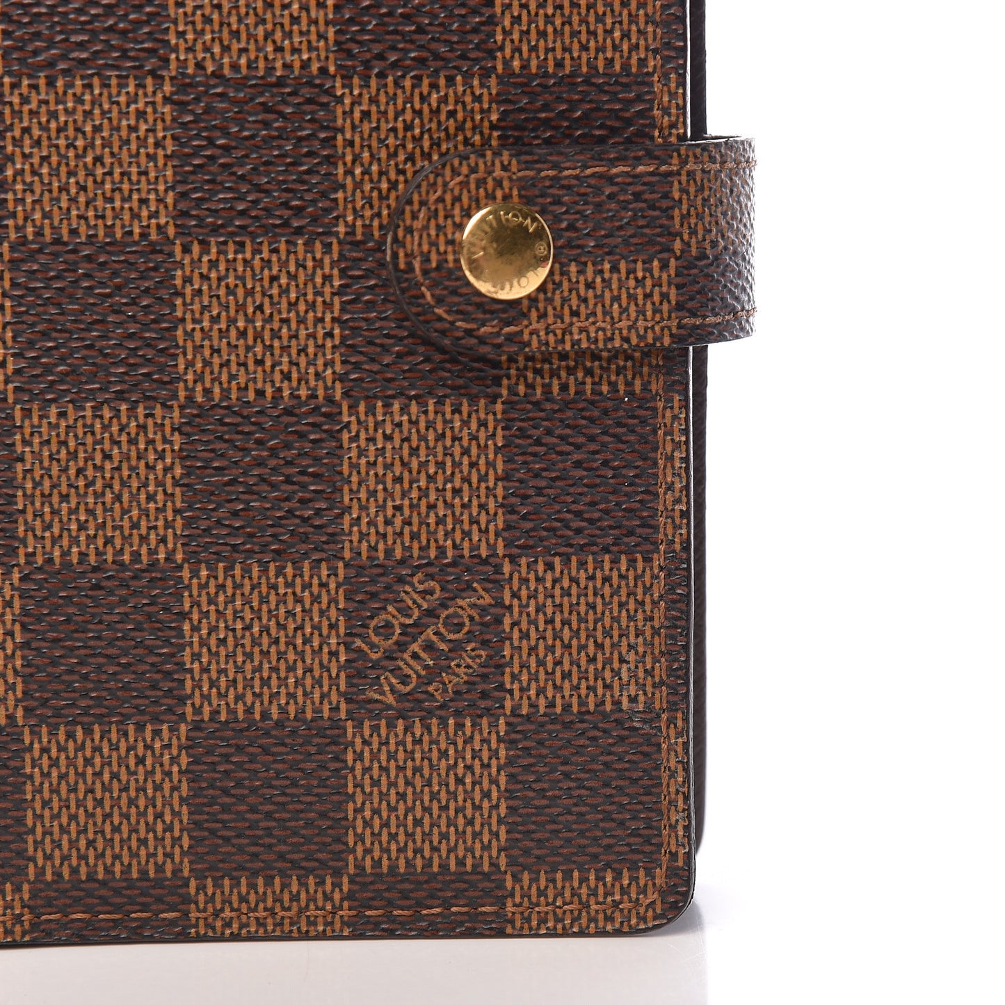 Damier Ebene Small Ring Agenda Cover