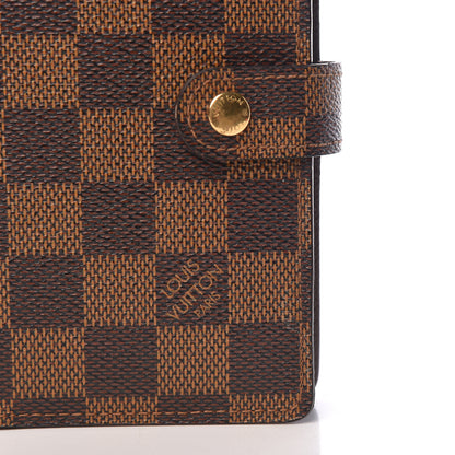 Louis Vuitton Damier Ebene Small Ring Agenda Cover 7 of 7