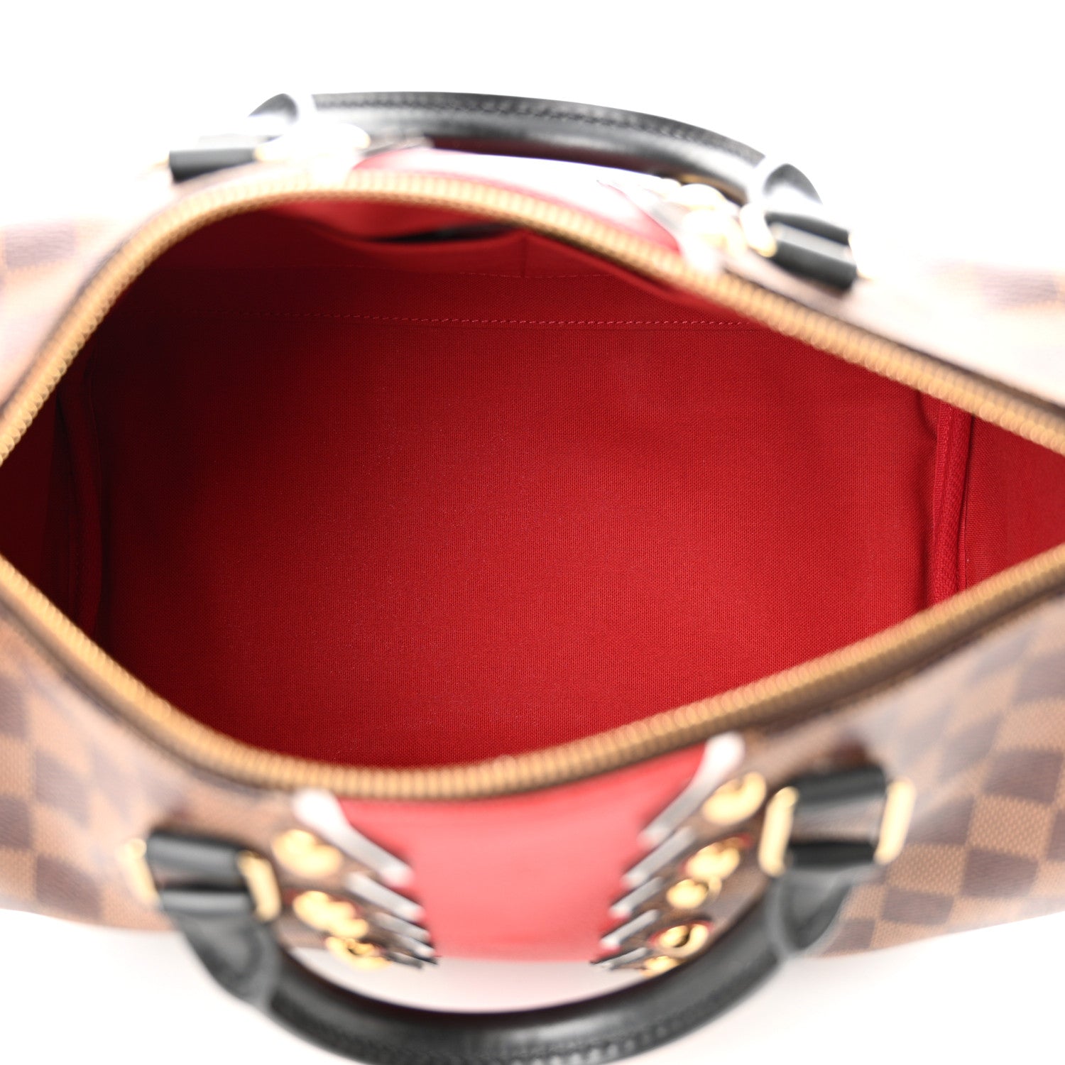 Louis Vuitton Damier Ebene Karakoram Speedy Bandouliere 30 5 of 12