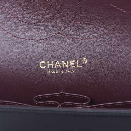 Chanel Lambskin Quilted Jumbo Double Flap Black 6 of 10