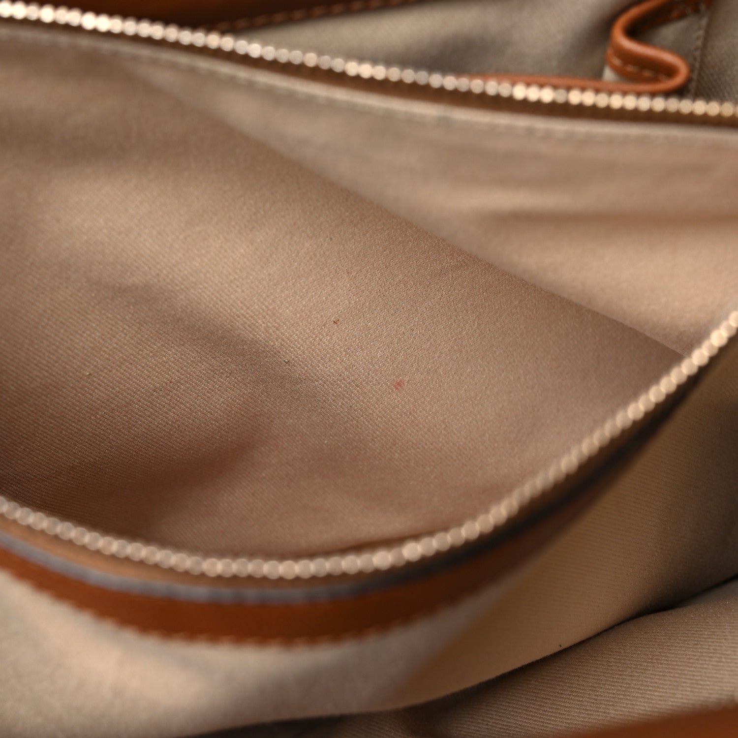 Valentino Garavani Vitello Lace Demetra Satchel Cognac 17 of 34
