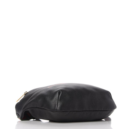 Gucci Grained Calfskin Logo Belt Bag Black 4 of 11