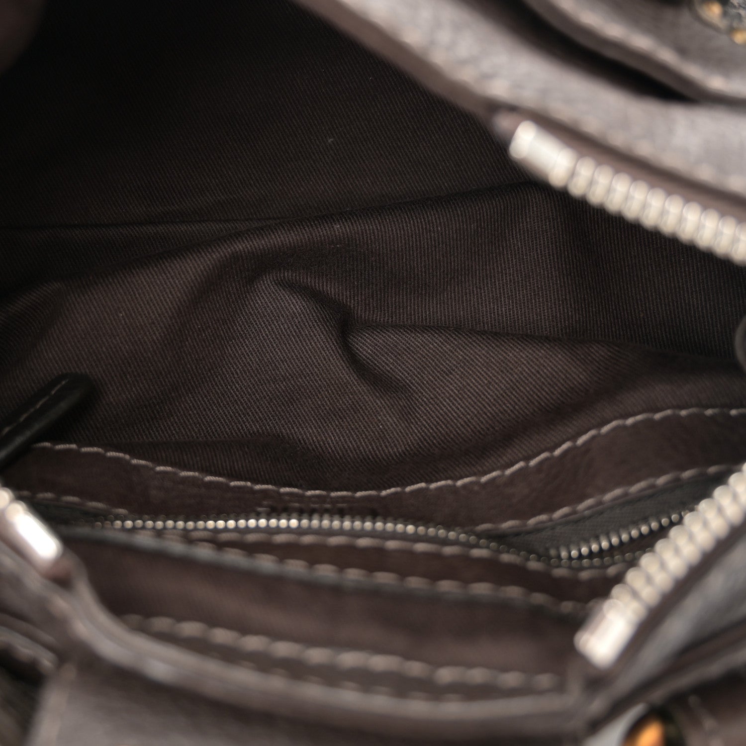 Chloe Calfskin Small Paddington Satchel Brun 5 of 10