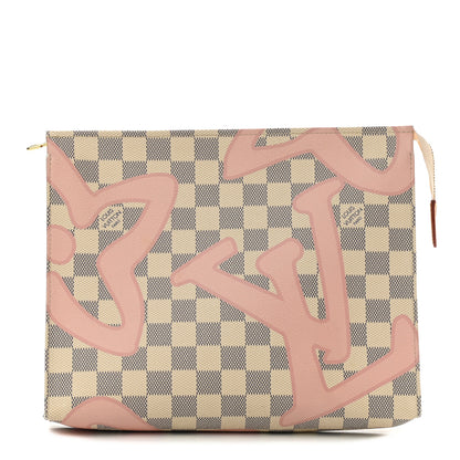Louis Vuitton Damier Azur Tahitienne Toiletry Pouch 26 1 of 6