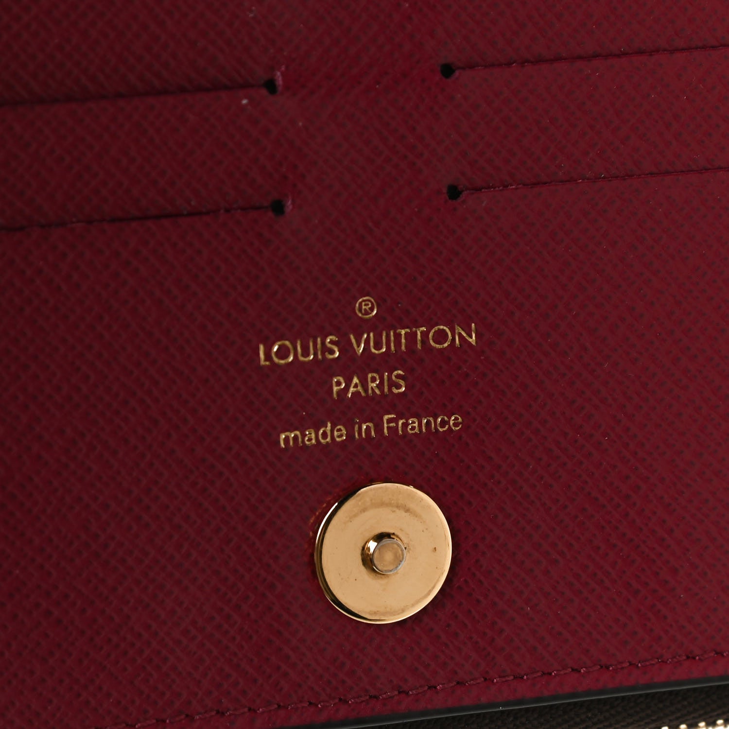 Louis Vuitton Monogram Adele Wallet Coquelicot 6 of 12
