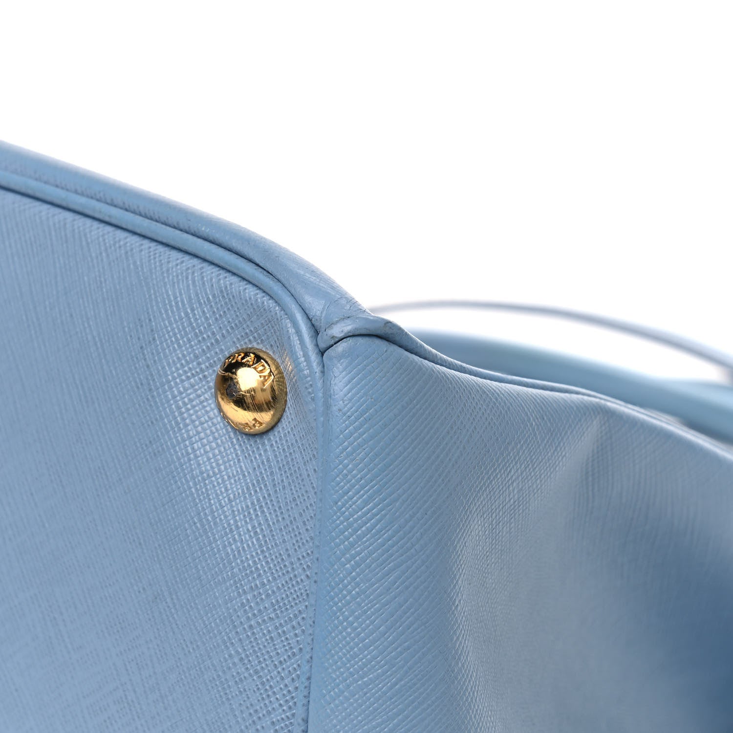 Prada Saffiano Medium Galleria Double Zip Tote Aviazione 6 of 14