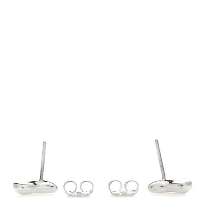 Tiffany Sterling Silver 10mm Elsa Peretti Teardrop Earrings 3 of 3