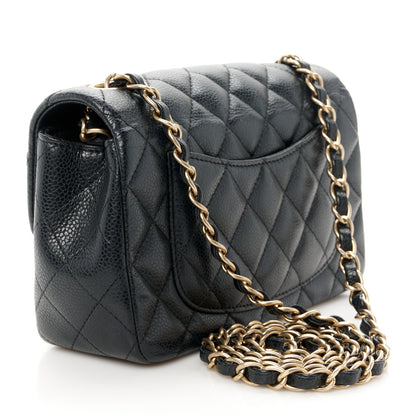 Chanel Caviar Quilted Mini Rectangular Flap Black 3 of 12