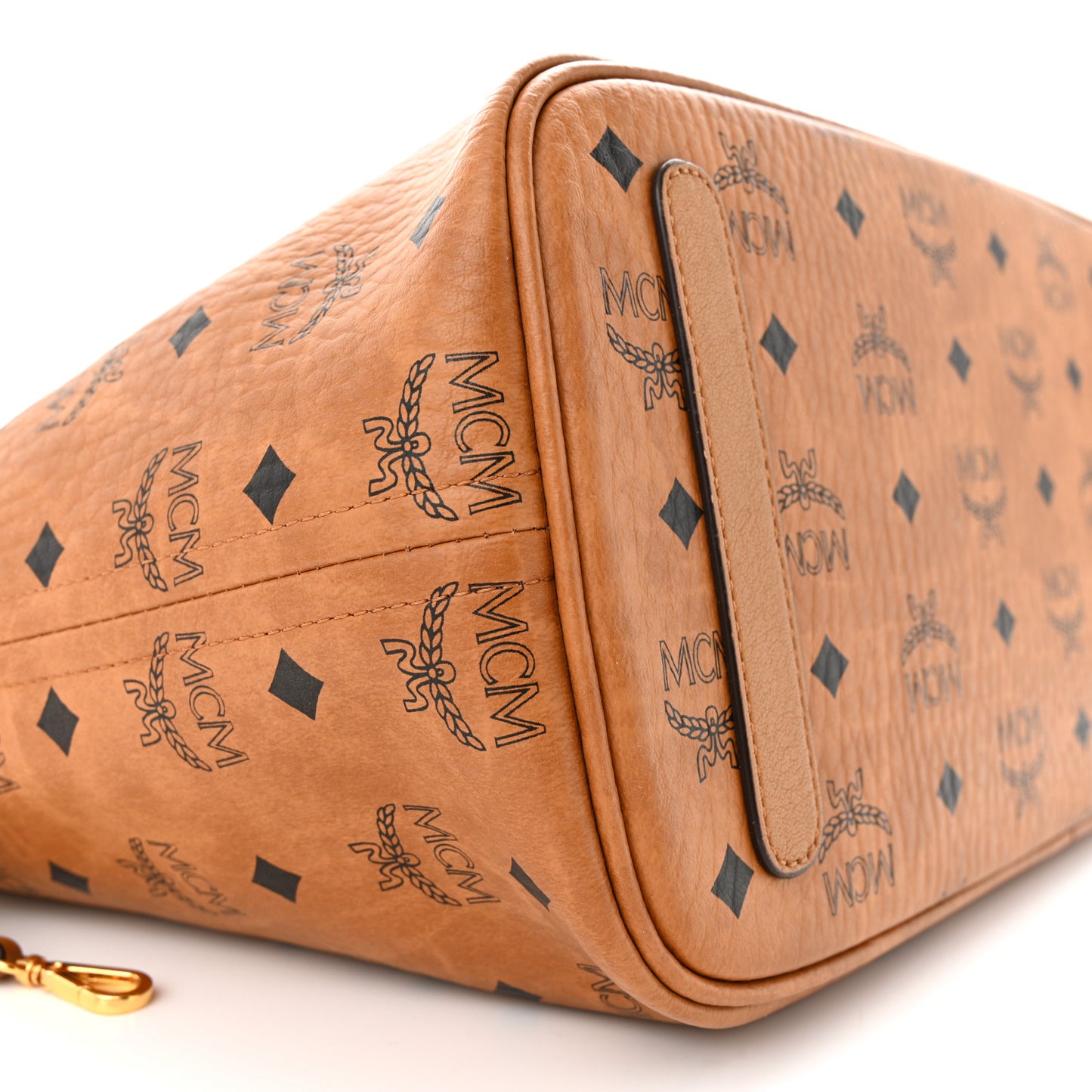 Visetos Medium Liz Reversible Shopper Tote Cognac