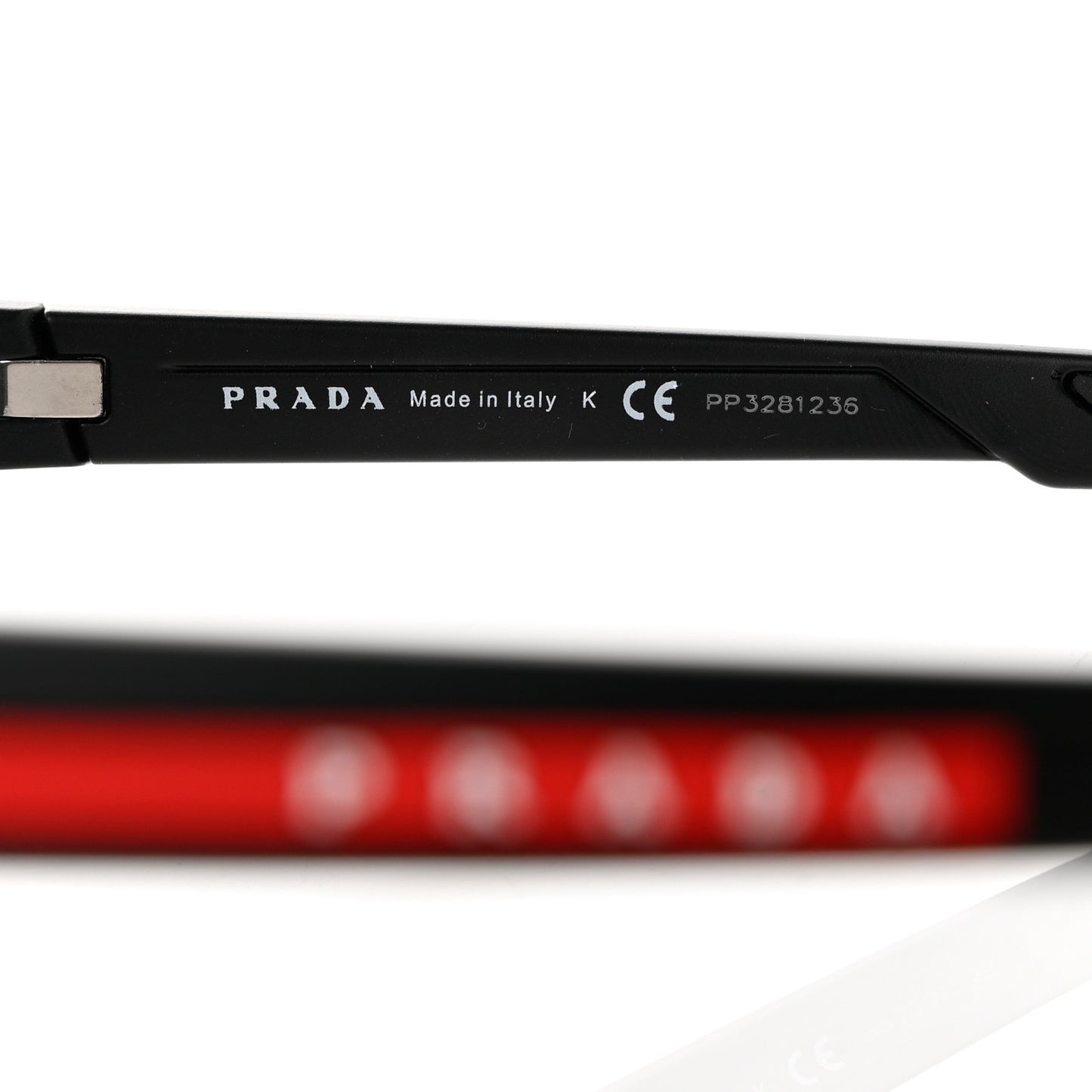 Metal Rubber Linea Rossa Sport Sunglasses SPS 04W Black