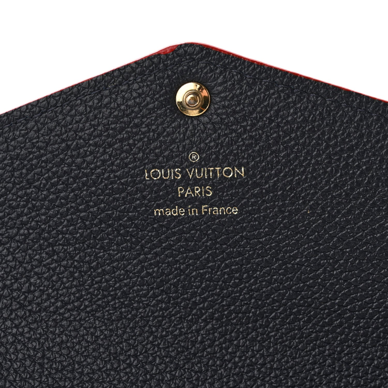 Louis Vuitton Empreinte Sarah Wallet NM Marine Rouge 6 of 11