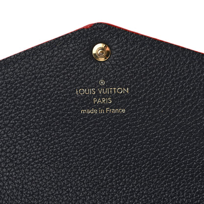 Louis Vuitton Empreinte Sarah Wallet NM Marine Rouge 6 of 11