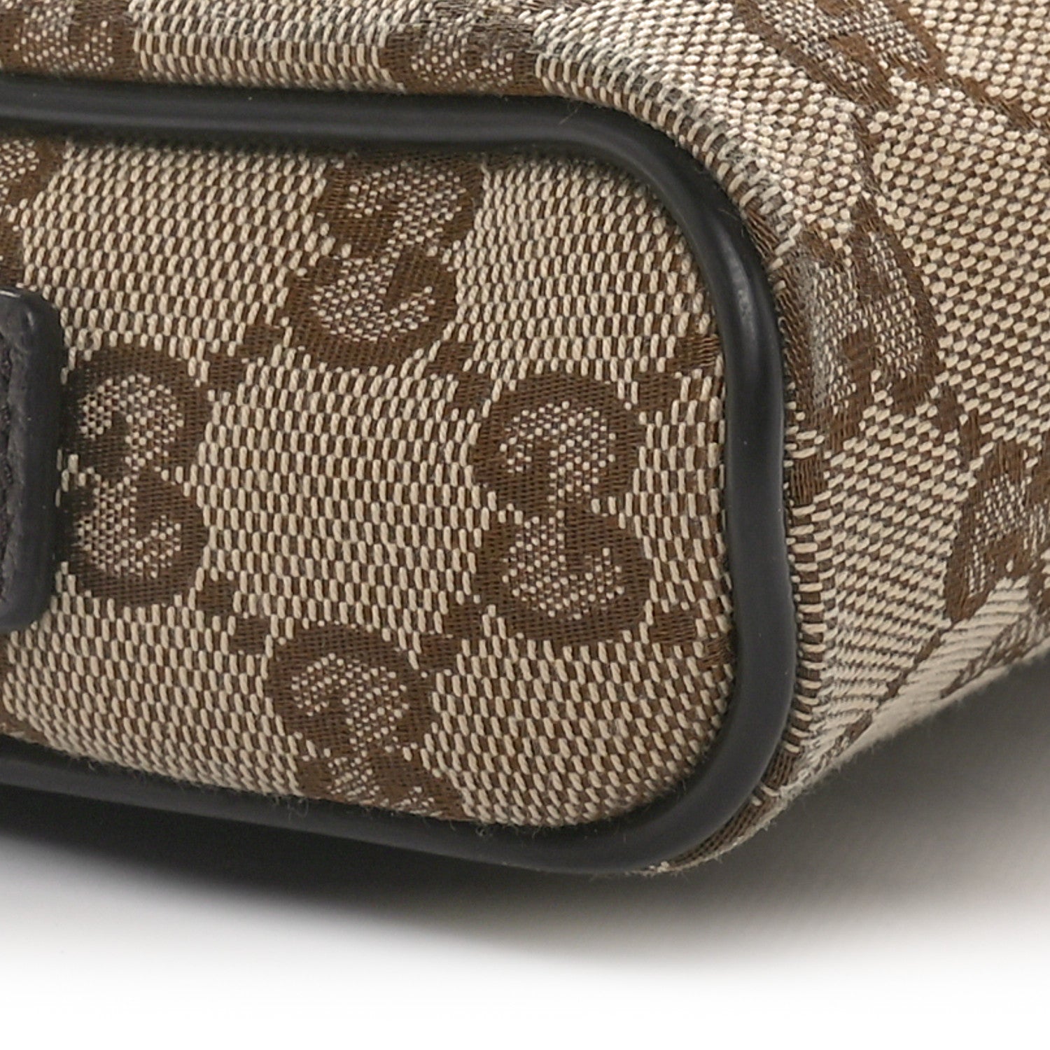Gucci Monogram Belt Bag Dark Brown 9 of 10