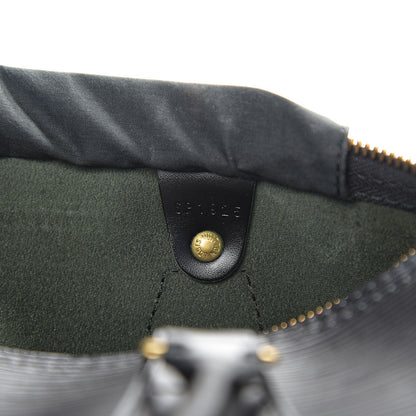 Louis Vuitton Epi Speedy 25 Black 5 of 9