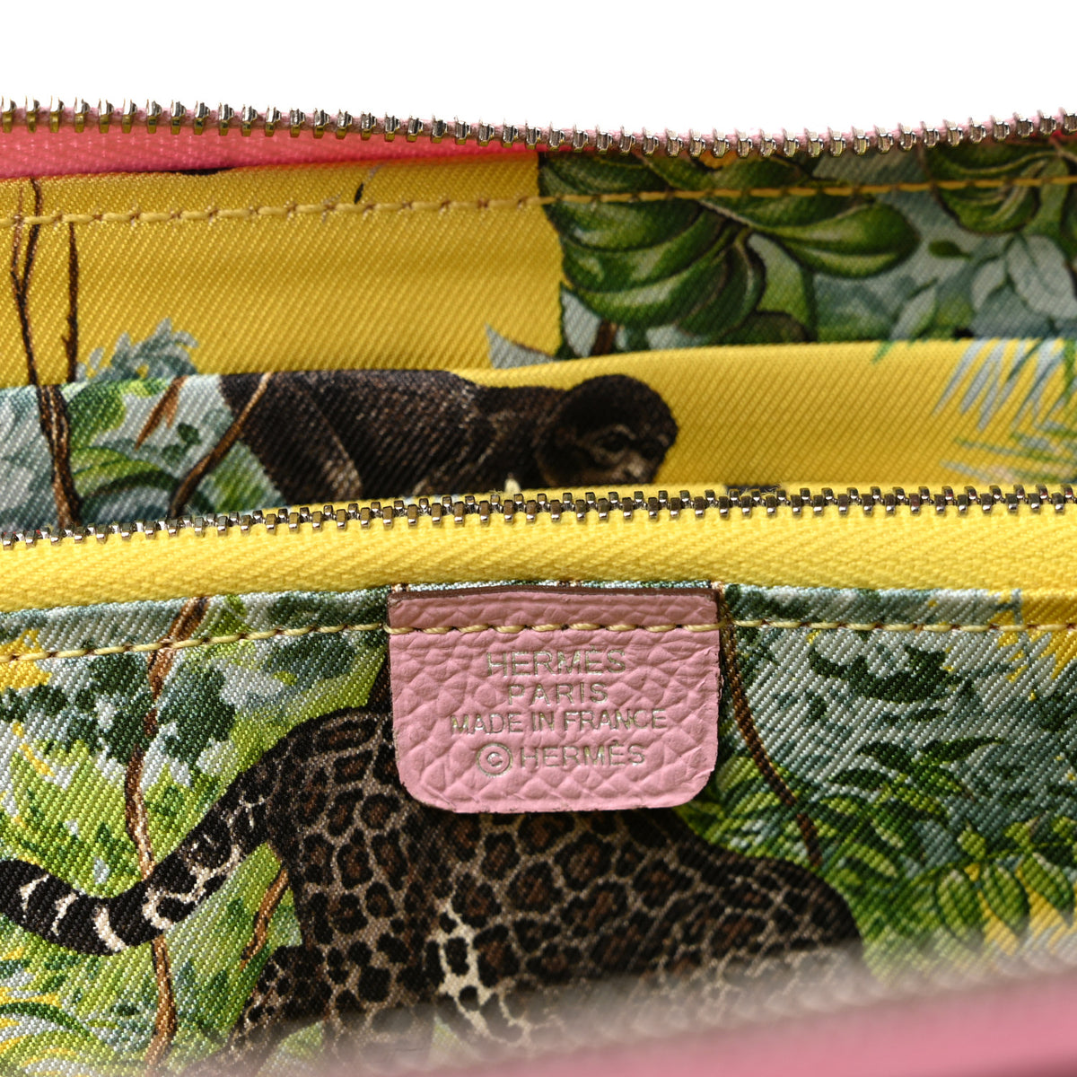 Epsom Silk'In Wallet Mauve Sylvestre