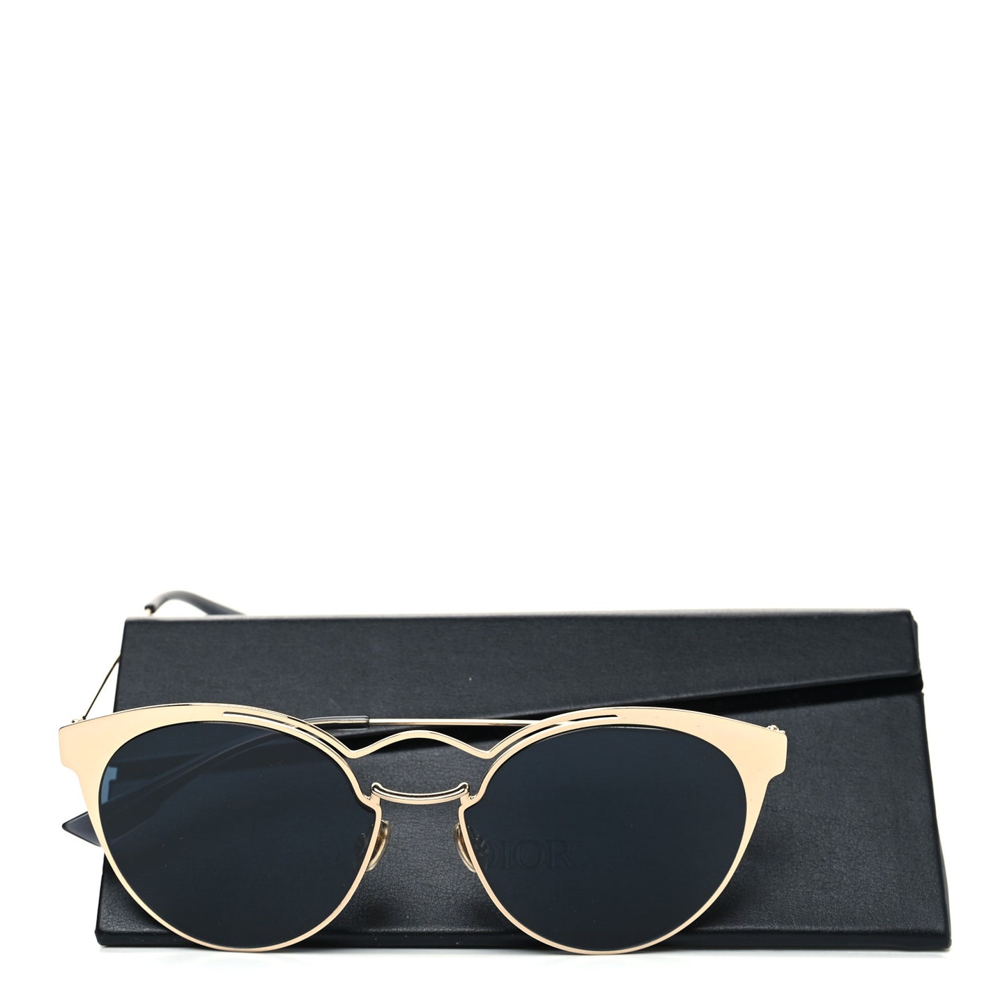 Metal DiorNebula Sunglasses Gold