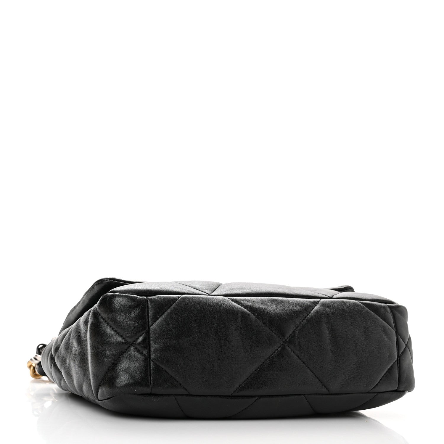 Chanel Lambskin Quilted Medium Chanel 19 Flap Black 4 of 11