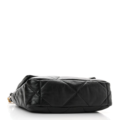Chanel Lambskin Quilted Medium Chanel 19 Flap Black 4 of 11