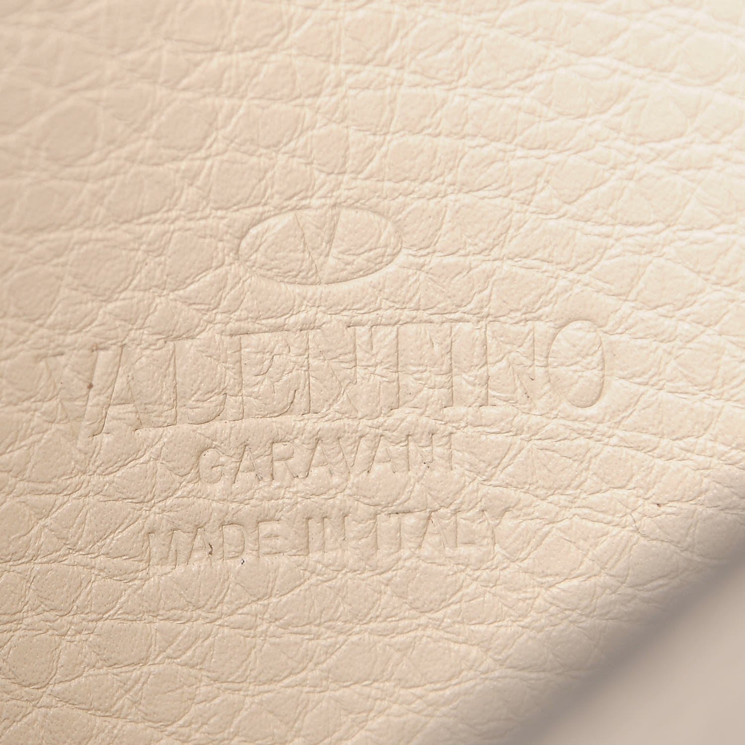 Valentino Garavani Pebbled Calfskin Embroidered Medium Rockstud Flip Lock Crossbody Bag Ivory 6 of 6