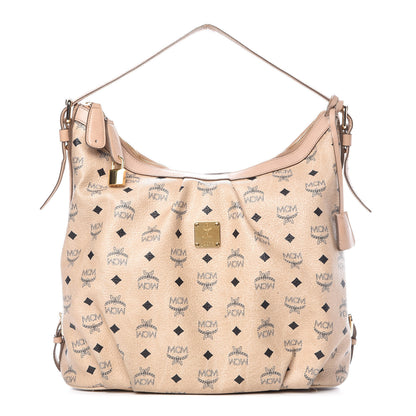 MCM Visetos Hobo Beige 1 of 17