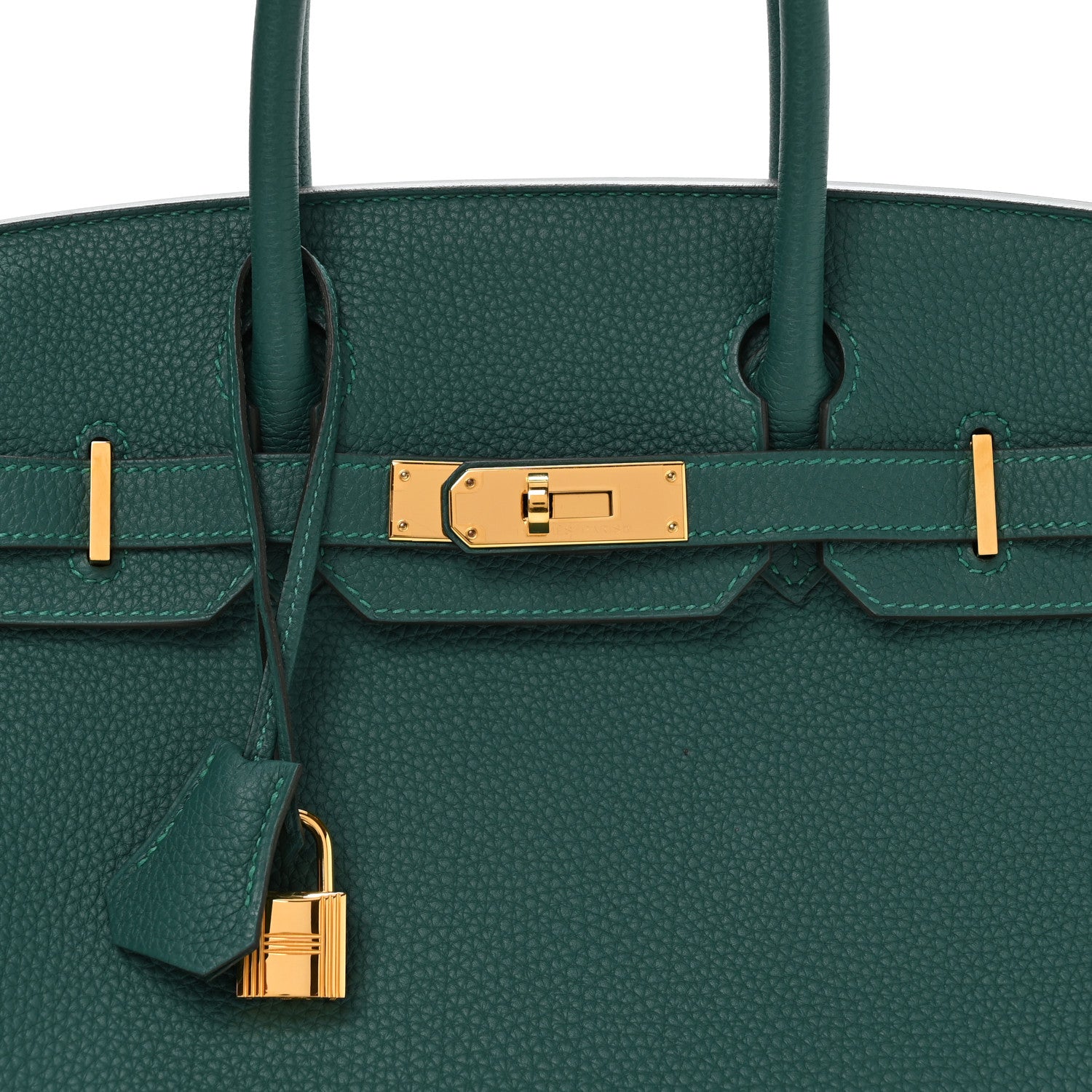 Hermes Togo Birkin 30 Malachite 8 of 11