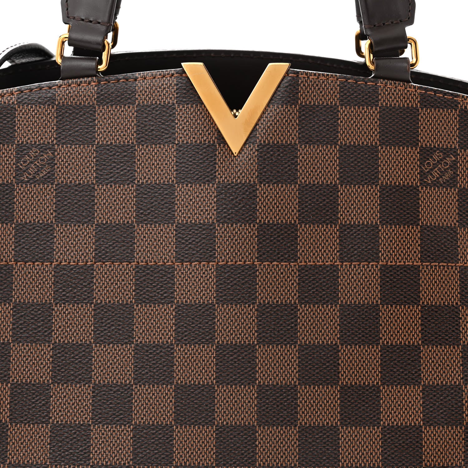 Louis Vuitton Damier Ebene Kensington Bowling Bag 7 of 12