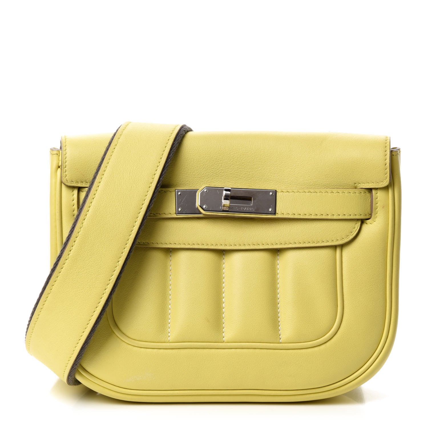 Hermes Swift Mini Sac Berline Soufre 1 of 16