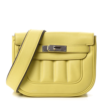 Hermes Swift Mini Sac Berline Soufre 1 of 16
