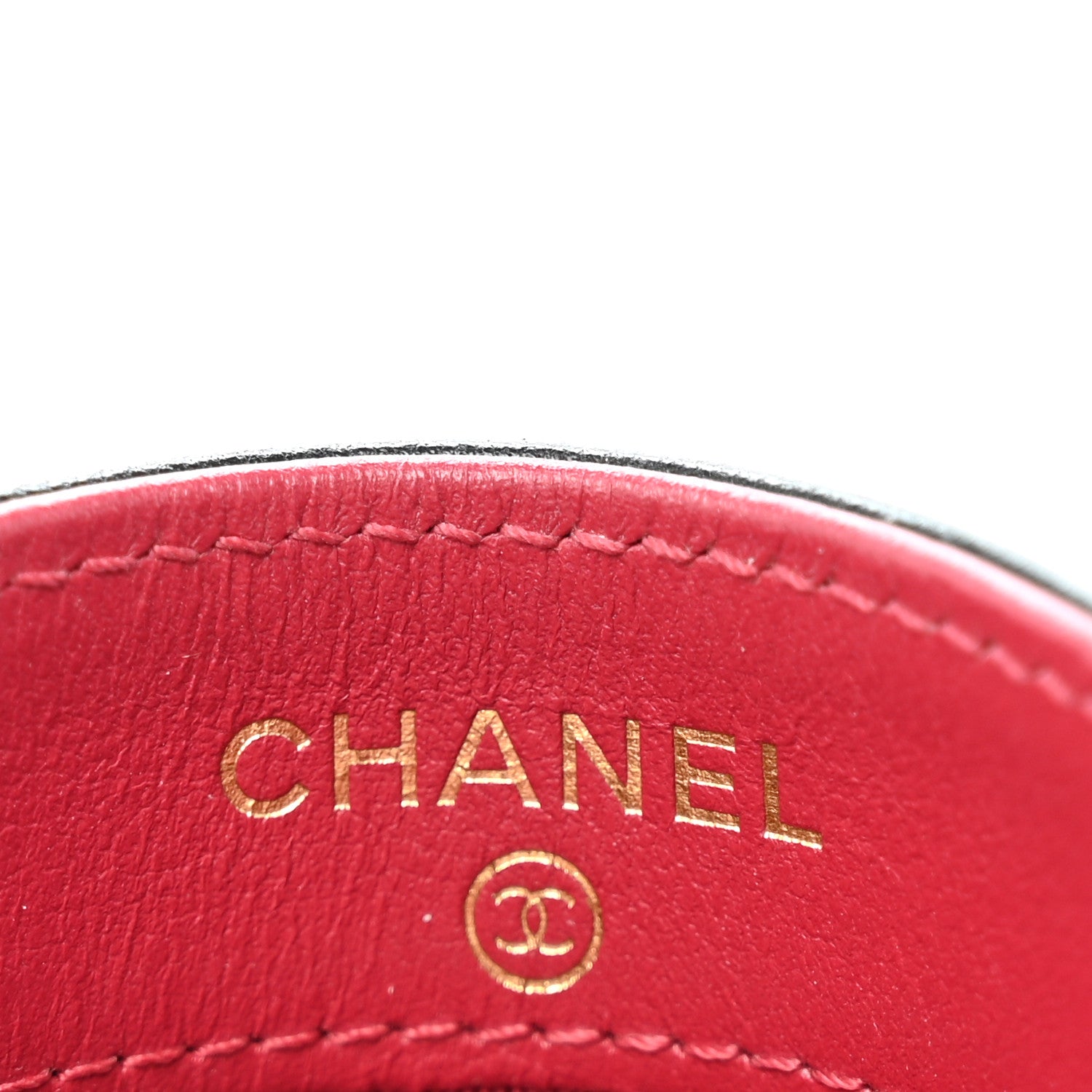 Chanel Lambskin Quilted Chanel 19 Card Holder Black 6 of 10