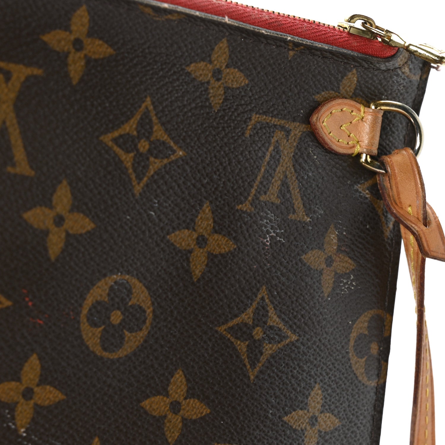 Louis Vuitton Monogram Jungle Dots Neo Neverfull MM Coquelicot Denim 12 of 13