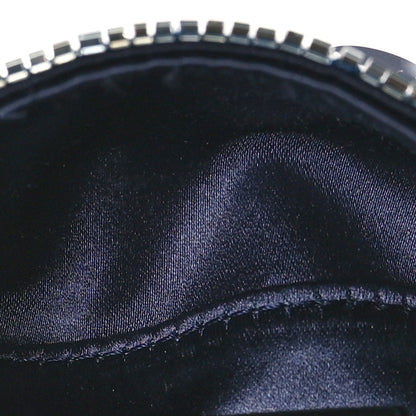 Fendi Sequin Paillettes Shiny Nappa Sex and the City Nano Maxi Buckle Baguette Charm Blue 5 of 11
