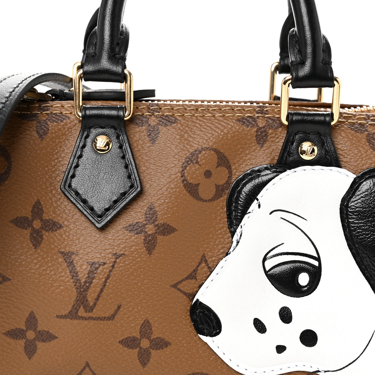 Louis Vuitton Reverse Monogram Dog Animation Nano Speedy 1654901
