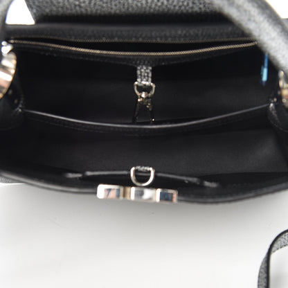 Louis Vuitton Taurillon Capucines PM Chrome 6 of 10