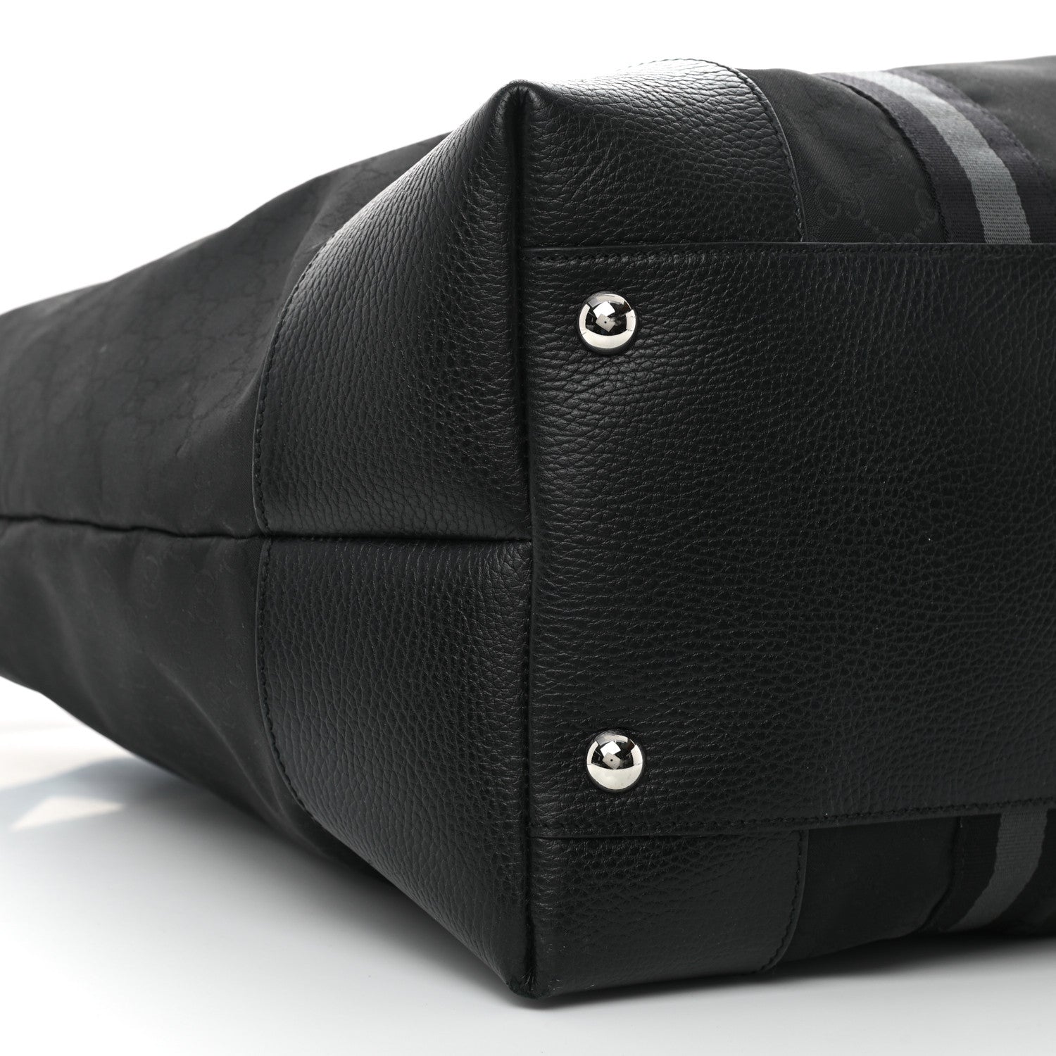 Gucci Nylon Monogram XL Duffle Bag Black 9 of 12