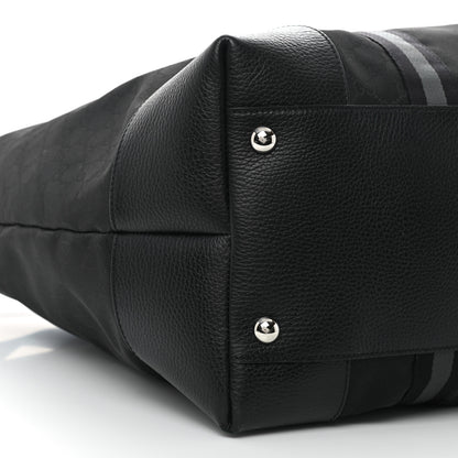 Gucci Nylon Monogram XL Duffle Bag Black 9 of 12