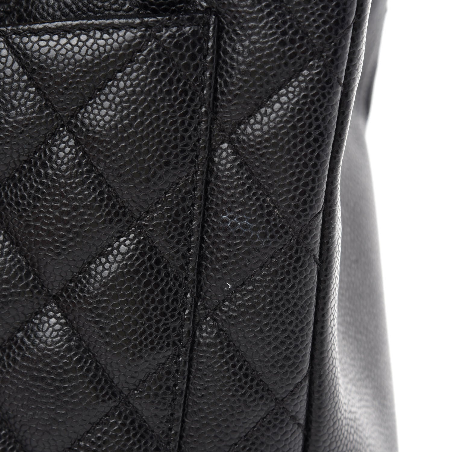 Chanel Caviar Quilted Grand Shopping Tote GST Black 12 of 13