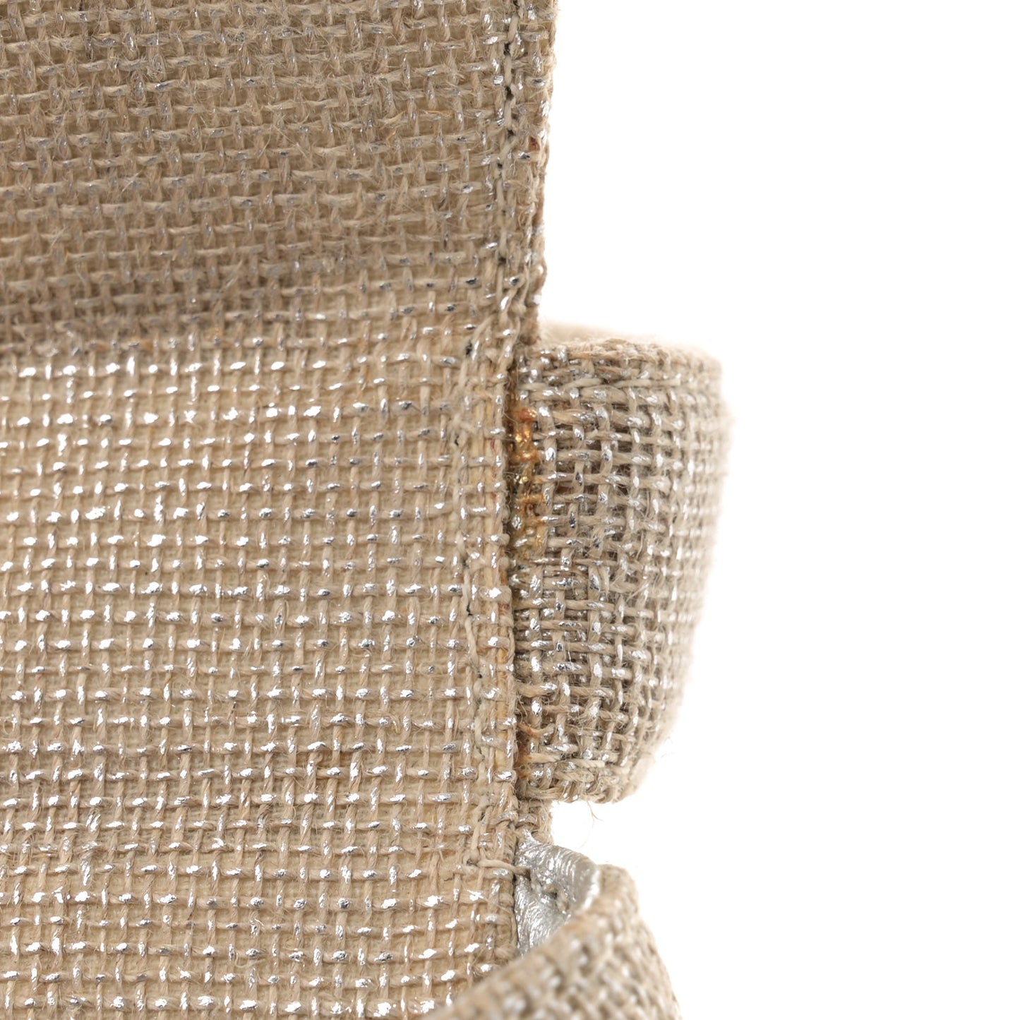 Iridescent Linen Kelly Flap Gold