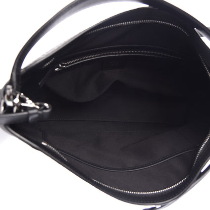 MCM Visetos Medium Klara Shoulder Bag Black 6 of 11