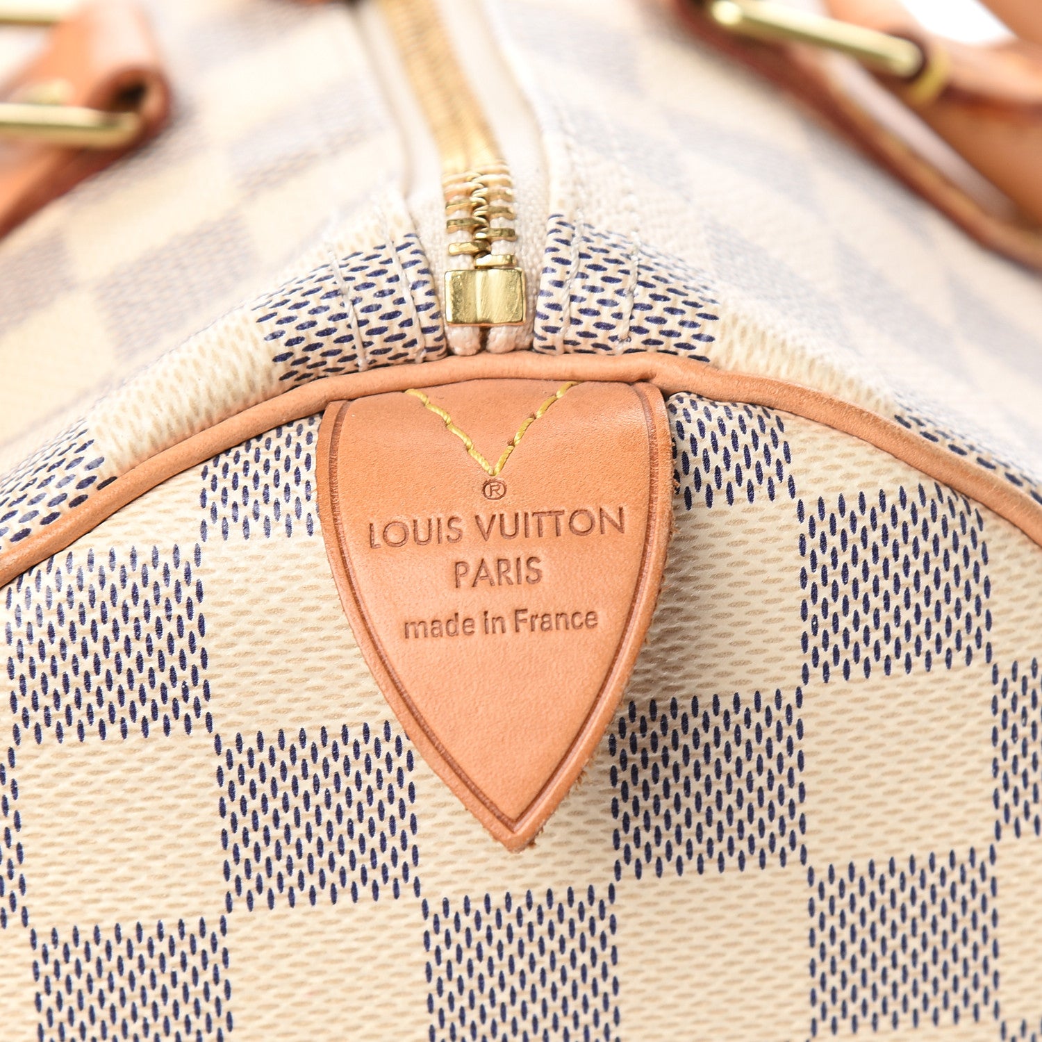 Louis Vuitton Damier Azur Speedy 30 6 of 12