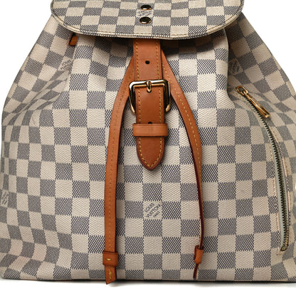 Louis Vuitton Damier Azur Sperone Backpack 6 of 14