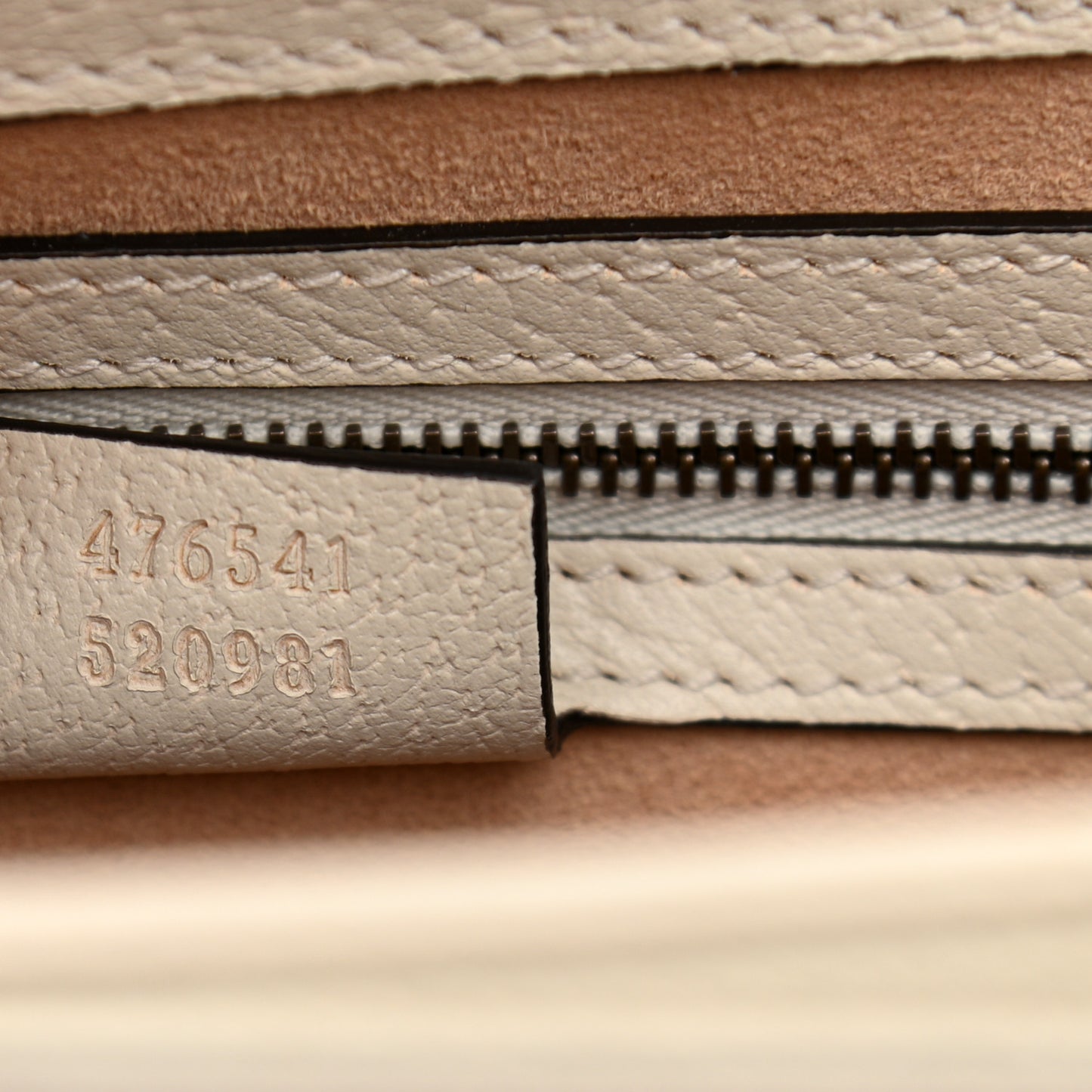 GG Supreme Monogram Small Queen Margaret Top Handle Bag White