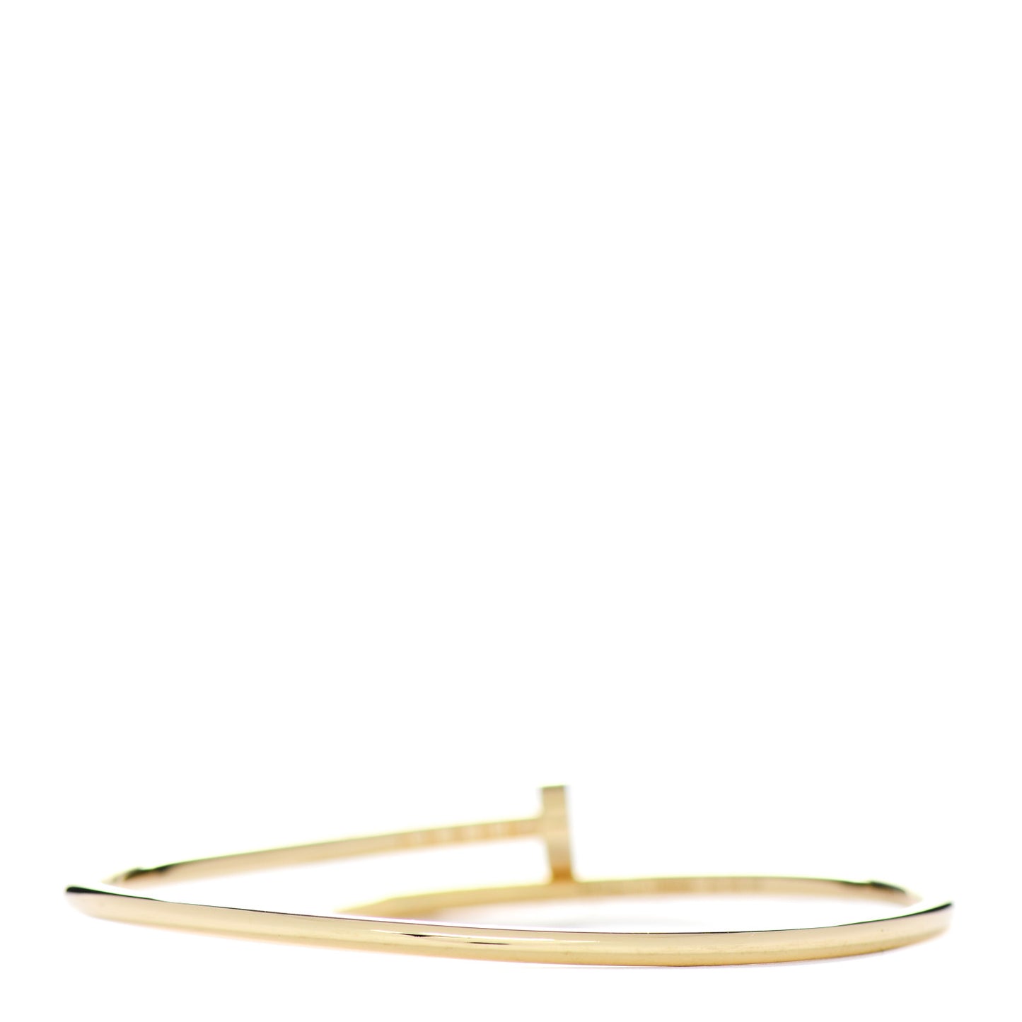 18K Yellow Gold Small Juste Un Clou Bracelet 17