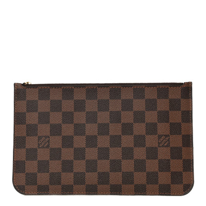 Louis Vuitton Damier Ebene Neverfull MM GM Pochette 1 of 10