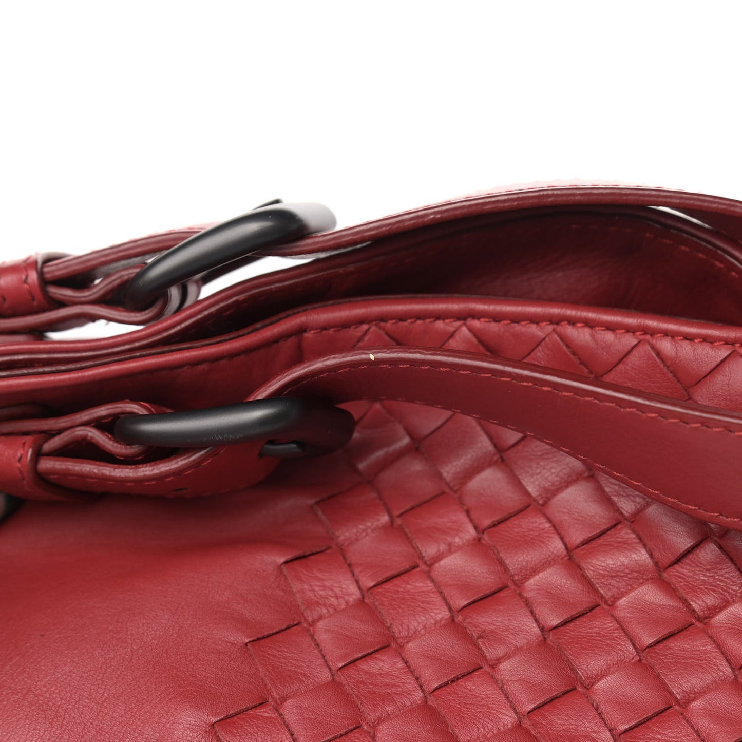 Intrecciato Tote Red