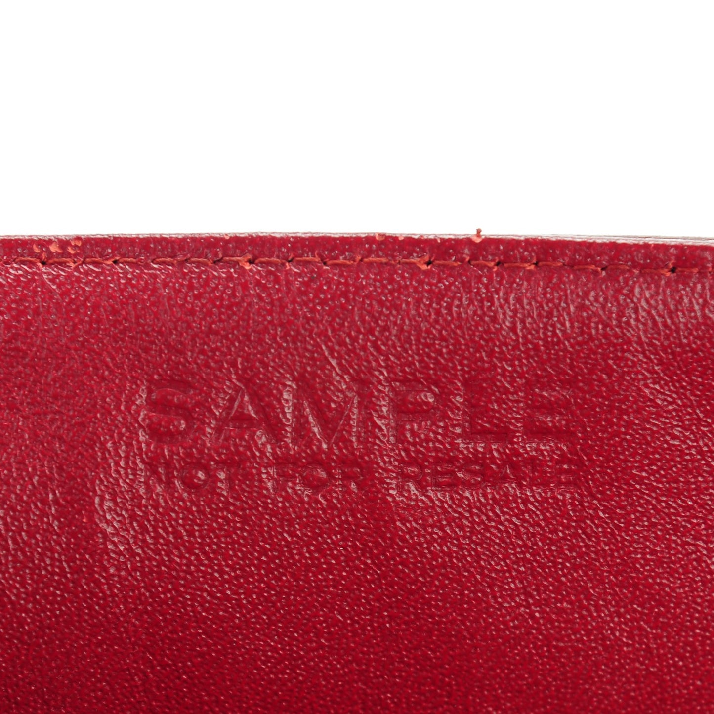 Caviar Quilted Jumbo Double Flap Dark Red