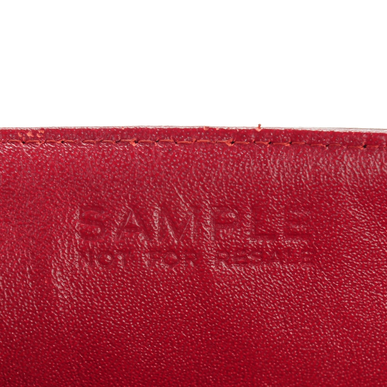 Chanel Caviar Quilted Jumbo Double Flap Dark Red 9 of 9